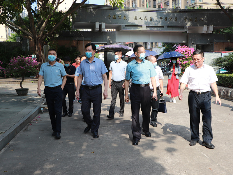 广东省清远市政协莅临我校参观指导
